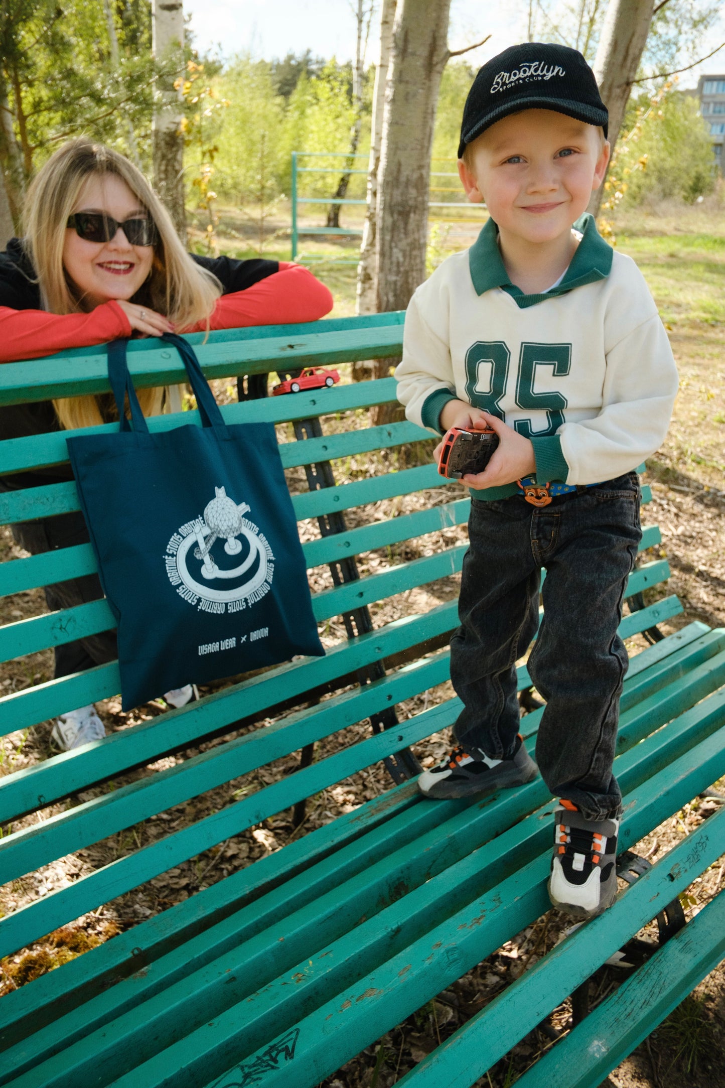 Handmade Tote bag Orbital Station x VAVOVA
